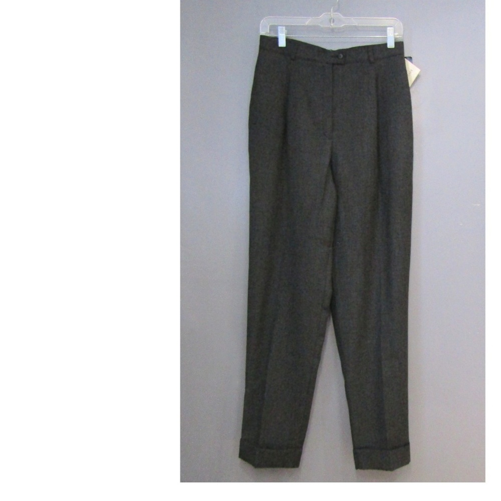 NEW Bianca Nygard Gray Wool Pants Size 10